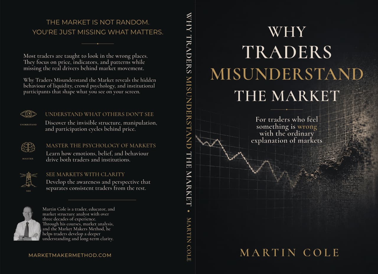 Why Traders Misunderstand the Market book cover by Martin Cole